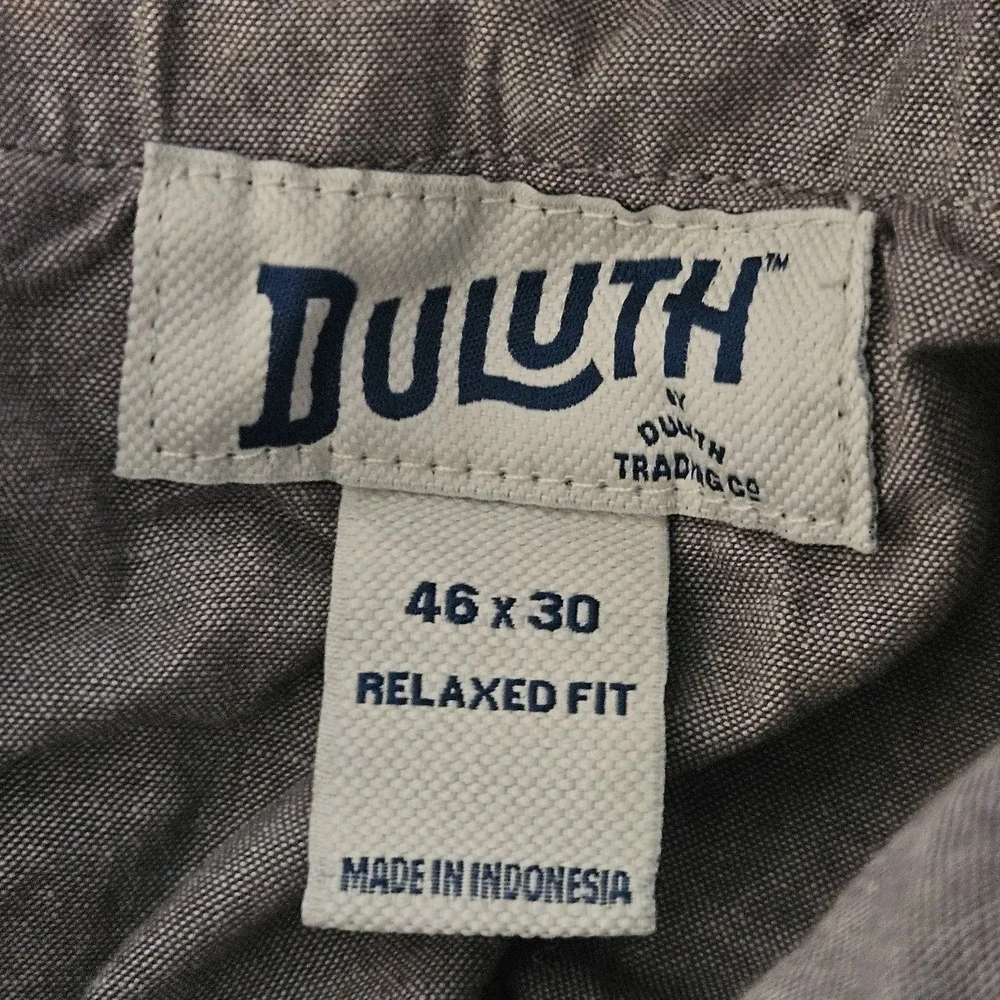 Duluth Pant Mens 46x30 Flex Ballroom Khakis Cargo Utility Relaxed Straight‎